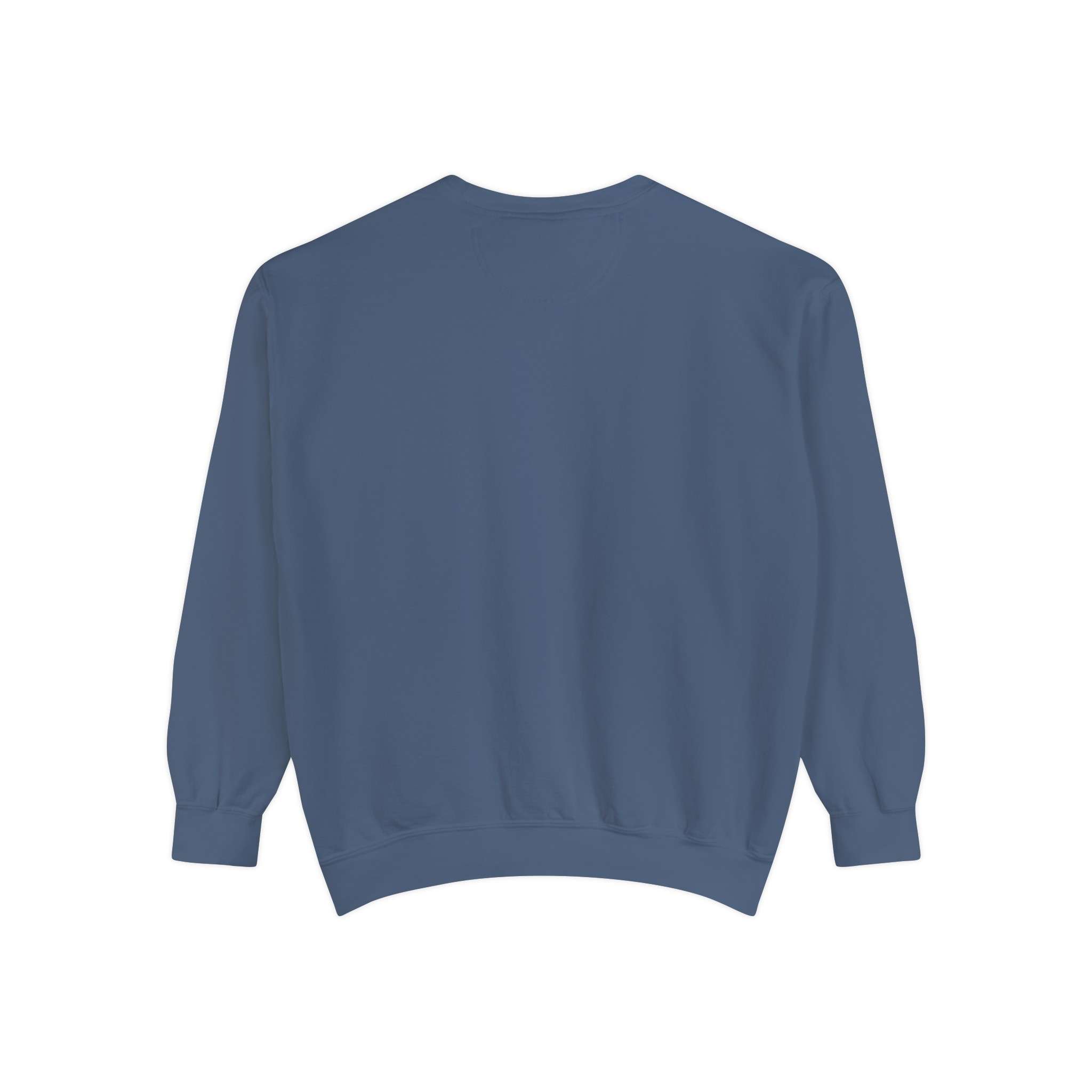 Cherished Moments Unisex Garment-Dyed Sweatshirt with Gojo Satoru and Geto Suguru Design
