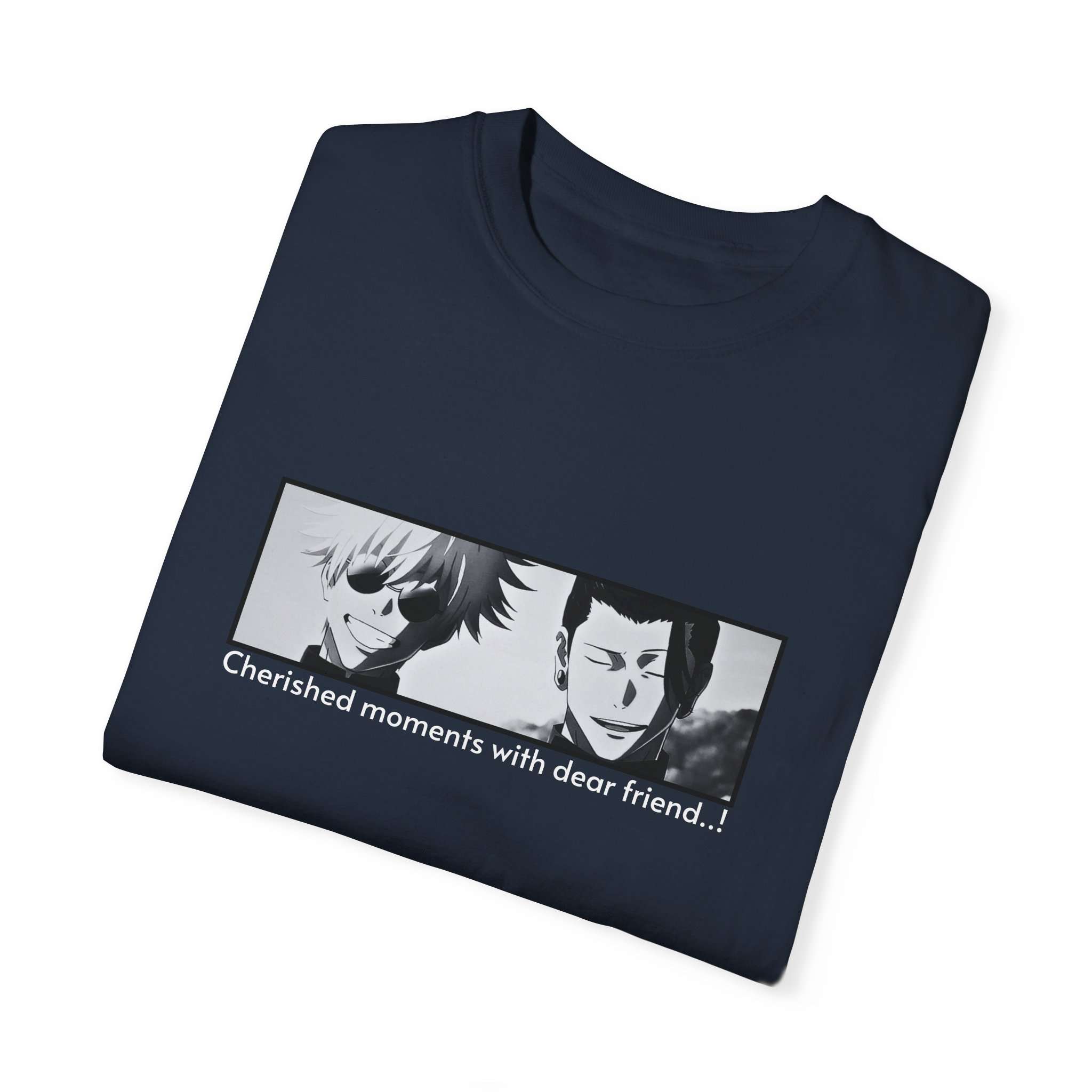 Gojo Satoru and Geto Suguru Friendship Inspired Unisex Garment-Dyed T-shirt