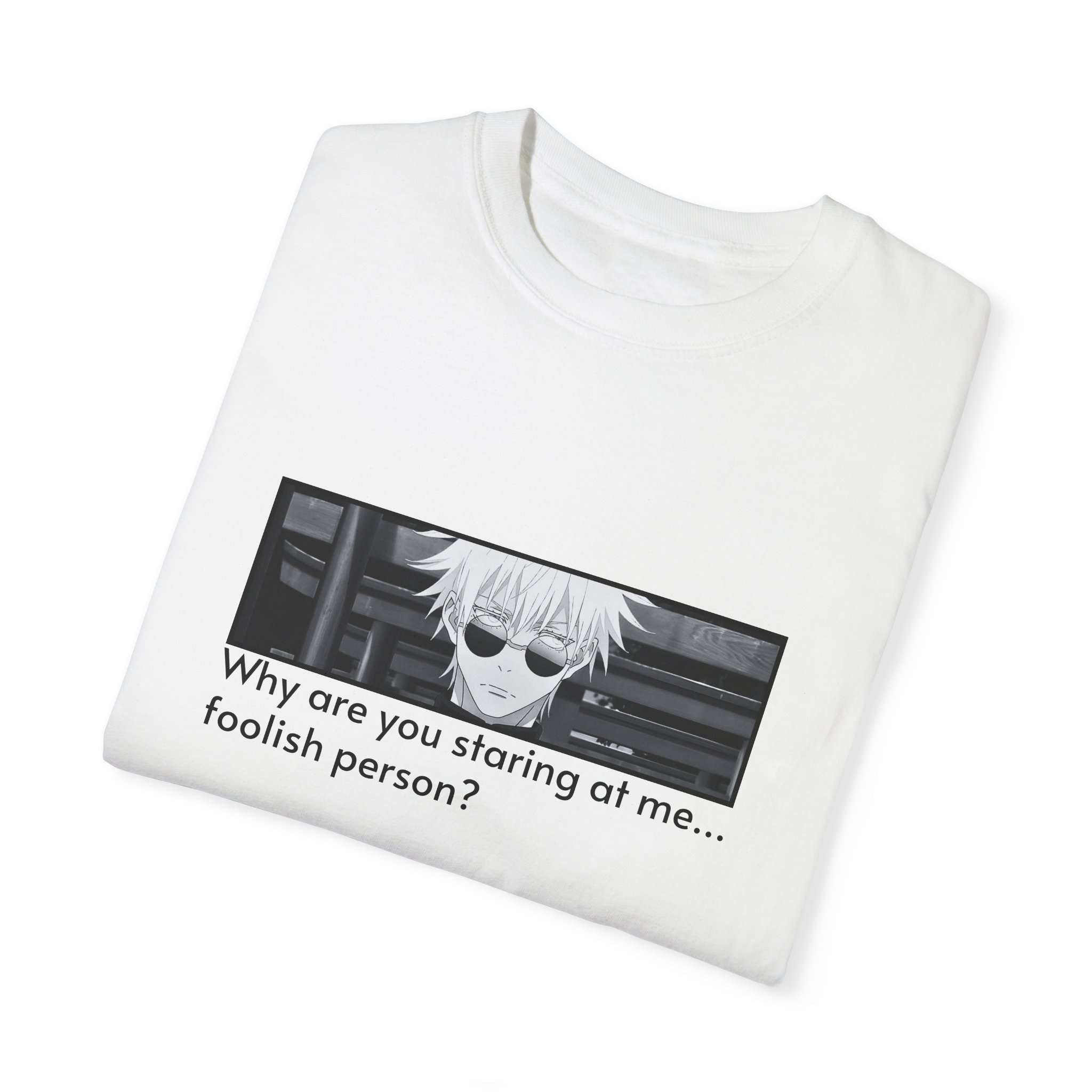 Gojo Satoru Character Design Unisex Garment-Dyed T-shirt