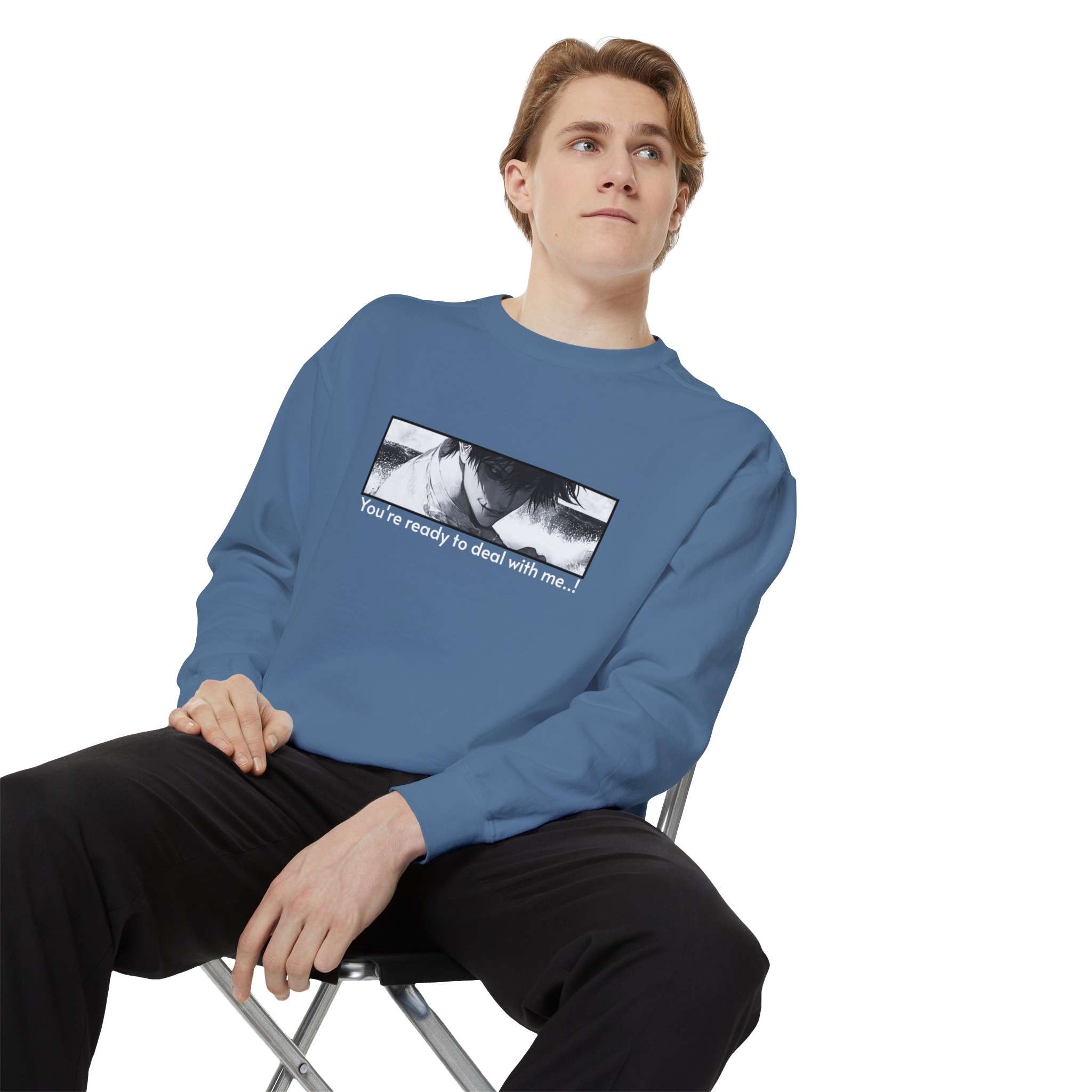 The Tojo Fushiguro Signature Unisex Garment-Dyed Sweatshirt