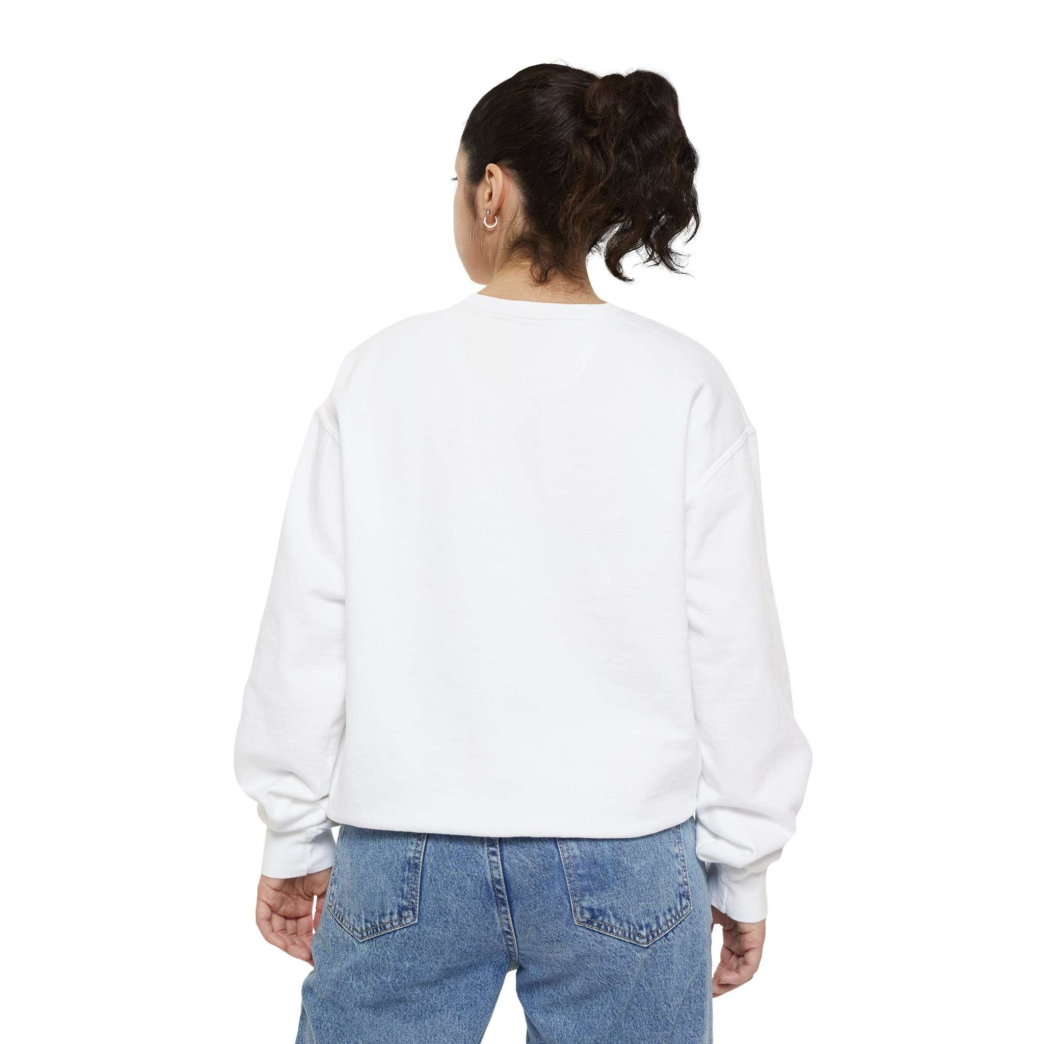 Makima Character Inspired Unisex Garment-Dyed Sweatshirt