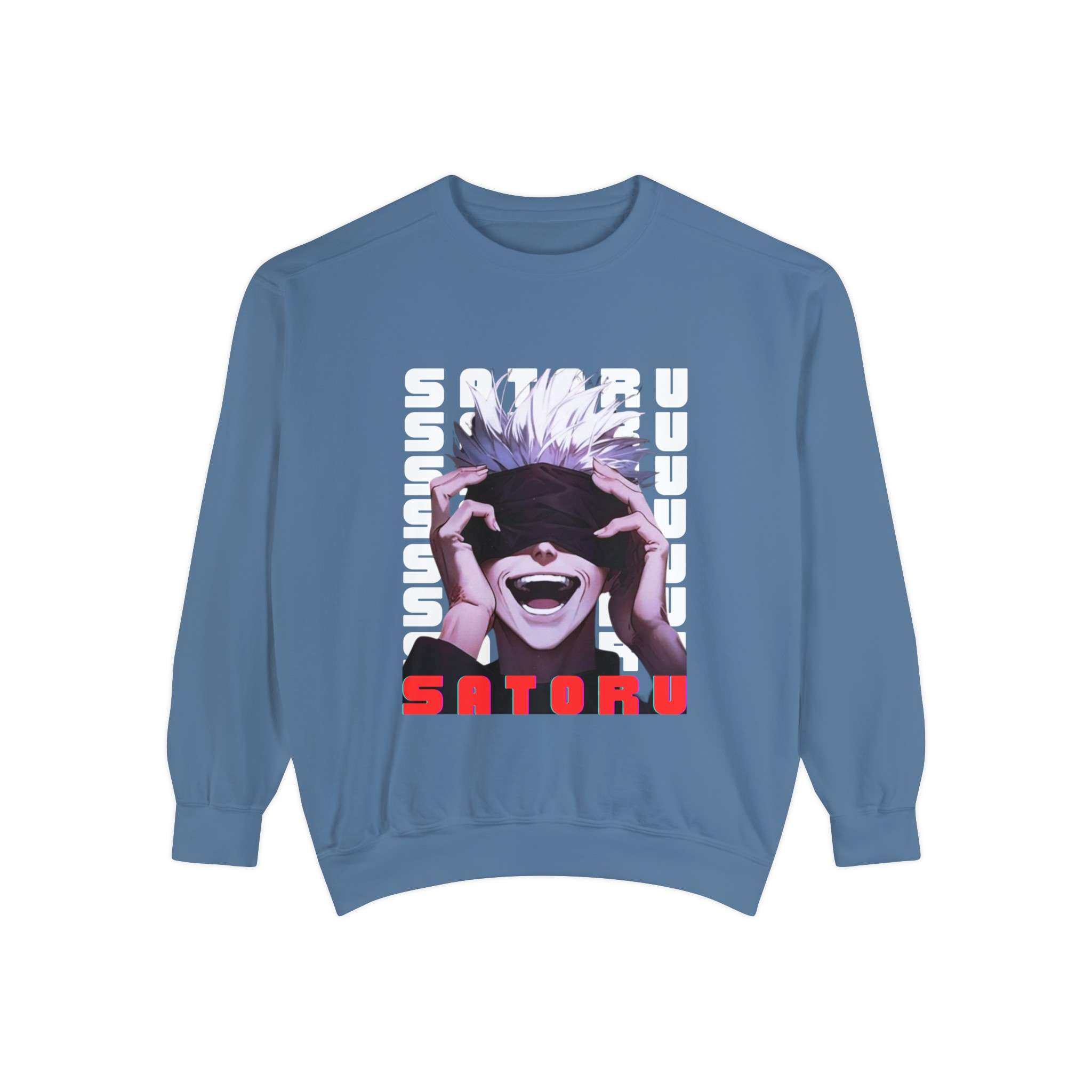 Gojo Satoru Signature Unisex Garment-Dyed Sweatshirt
