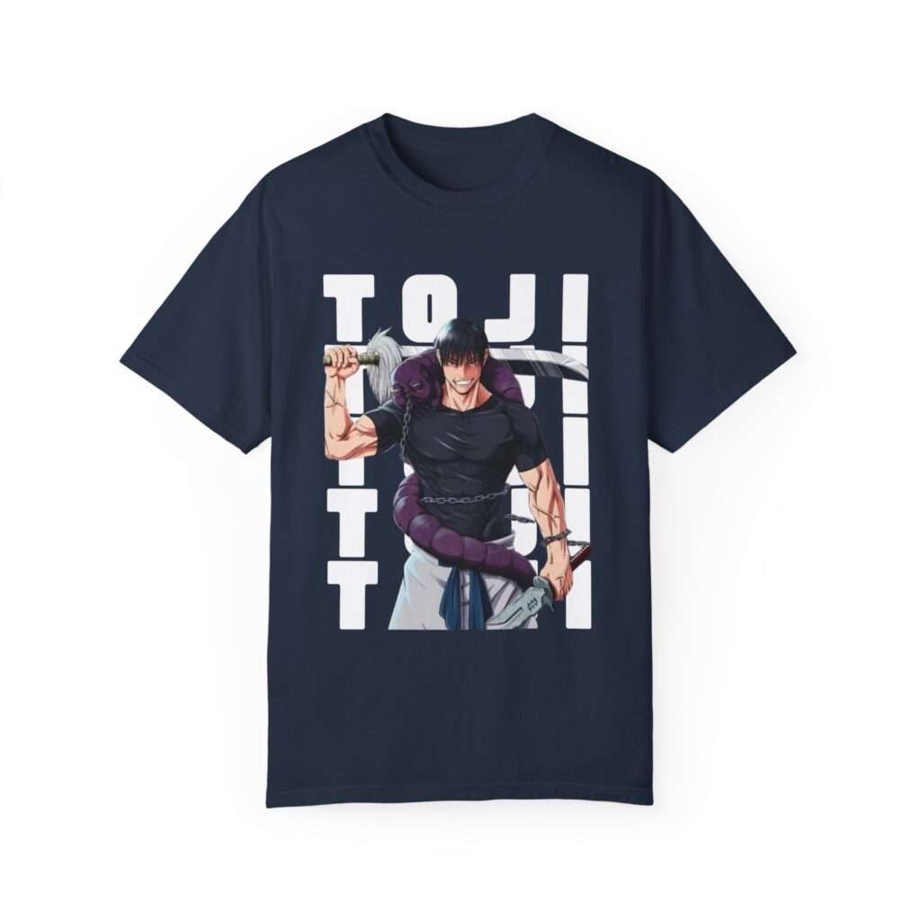 Read more about the article Toji Zenin Style Icon Unisex Garment-Dyed T-shirt
