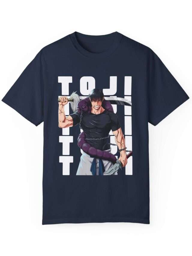 Read more about the article Toji Zenin Style Icon Unisex Garment-Dyed T-shirt