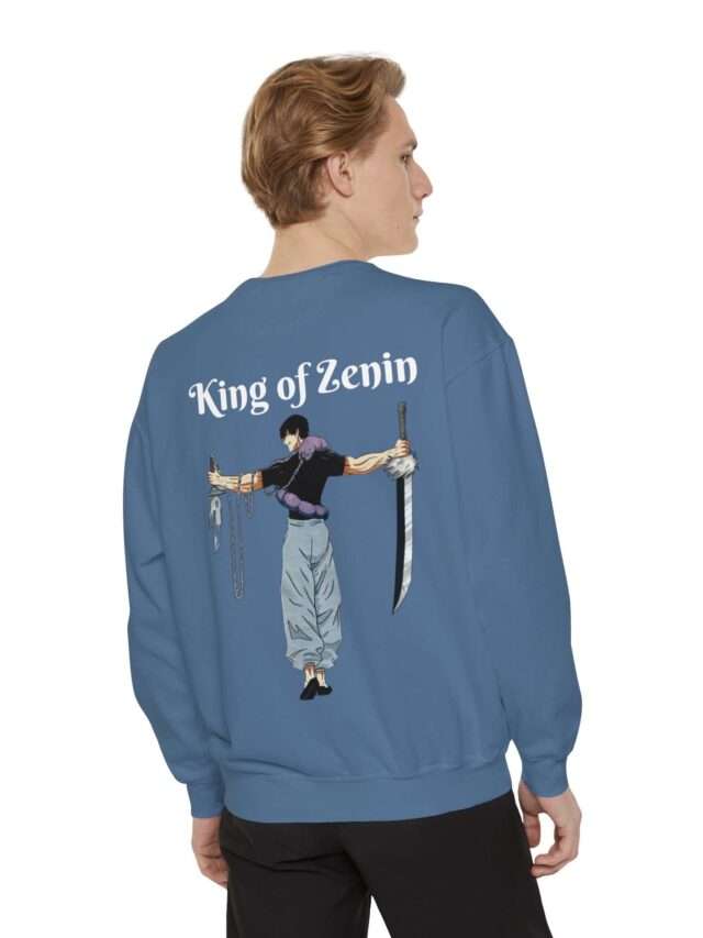 Read more about the article King of Zenin ‘Toji Fushiguro’ Unique Character Design Unisex Garment-Dyed Sweatshirt