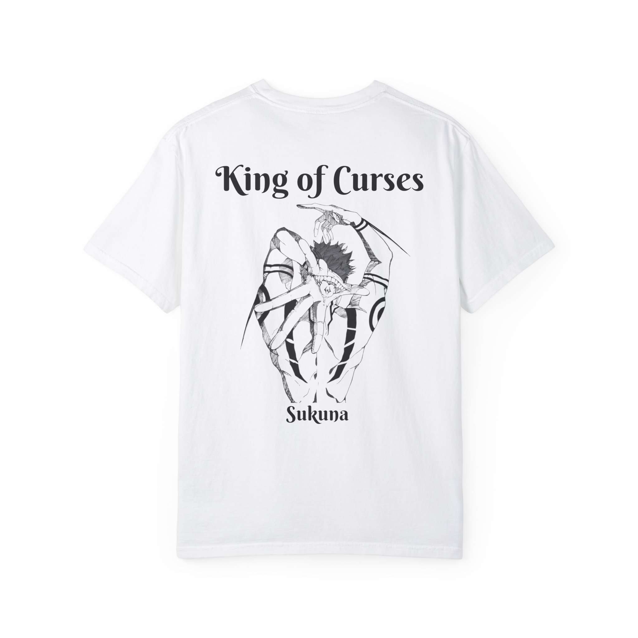 Stylish Ryomen Sukuna Character Unisex Garment-Dyed T-shirt