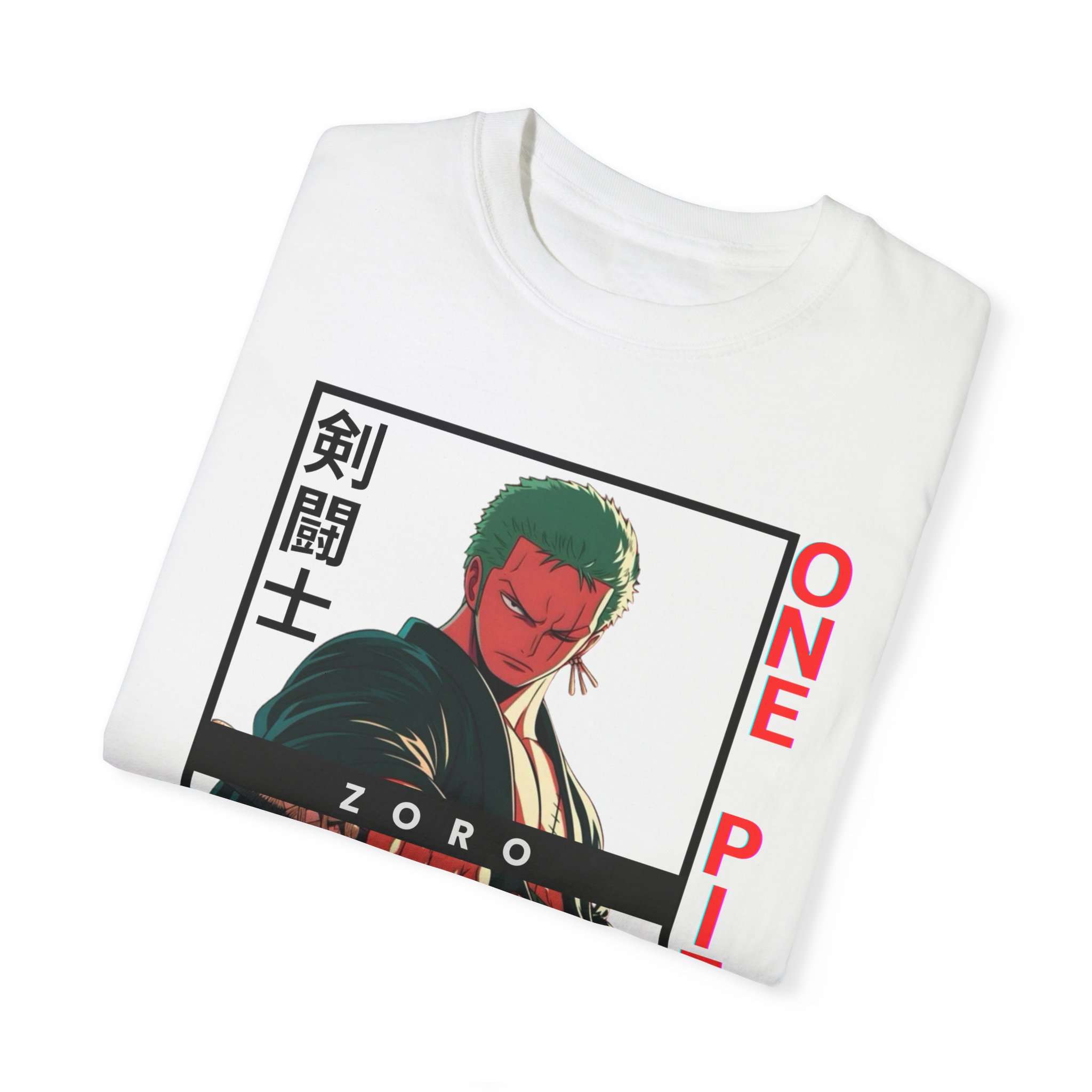 Roronoa Zoro Premium Unisex Garment-Dyed T-Shirt