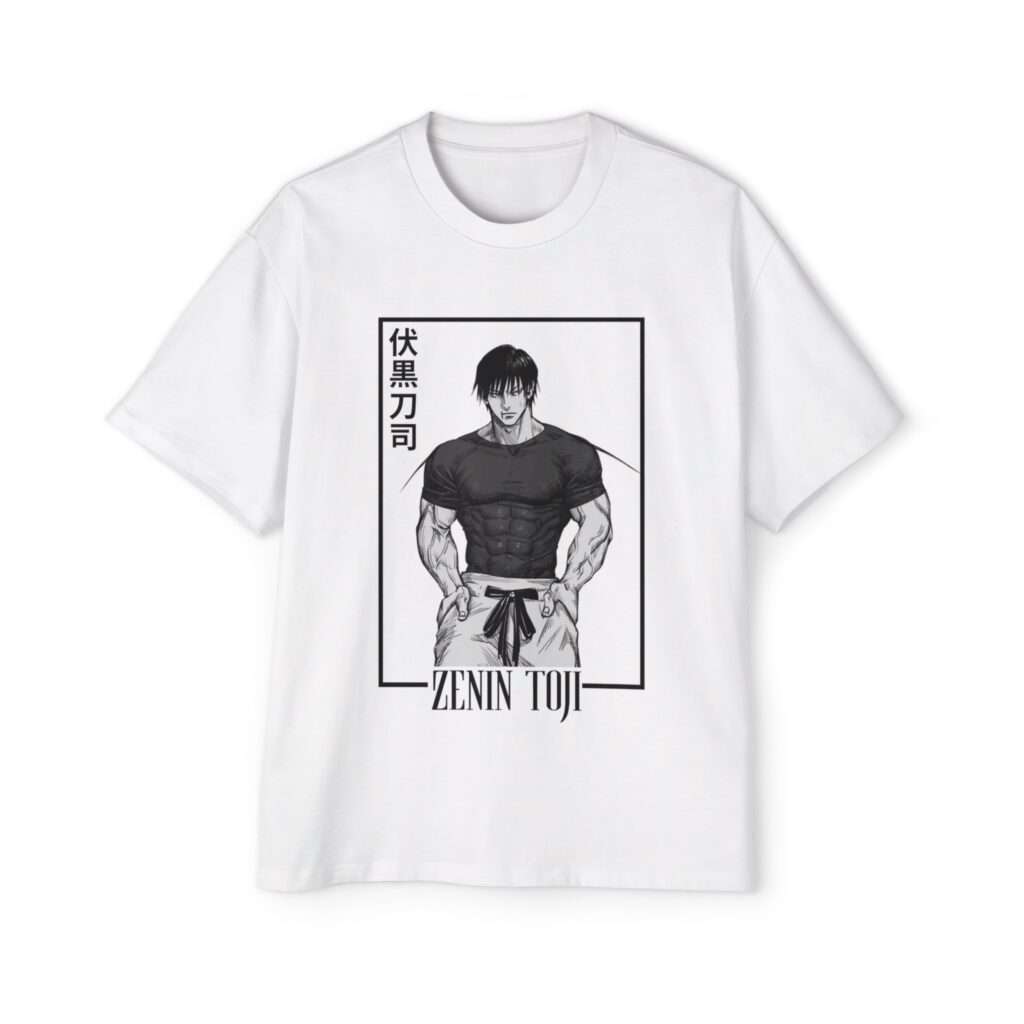 Read more about the article Zenin Toji Design ‘Men’s Heavy Oversized Tee’ with Bold Style & Ultimate Comfort
