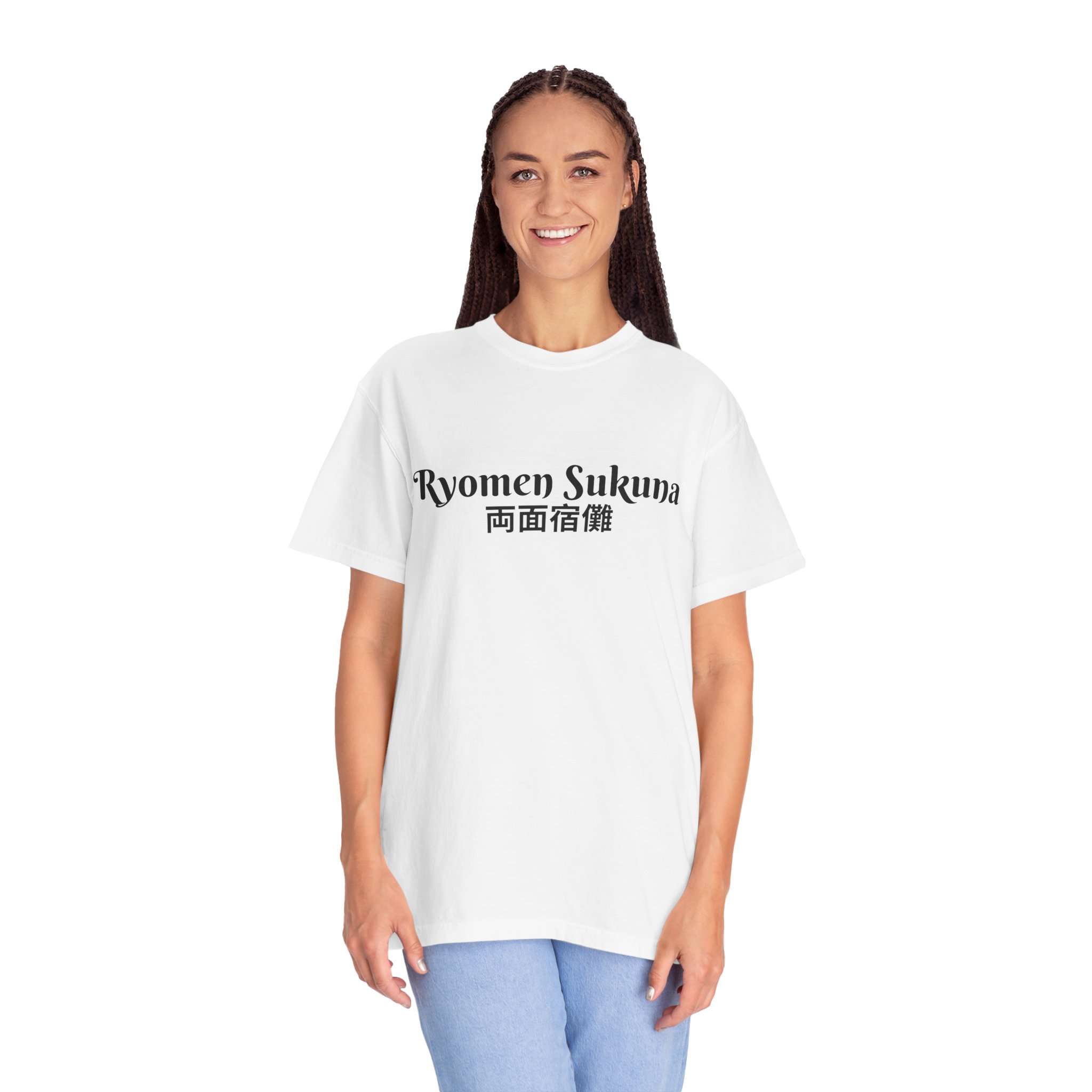 Stylish Ryomen Sukuna Character Unisex Garment-Dyed T-shirt