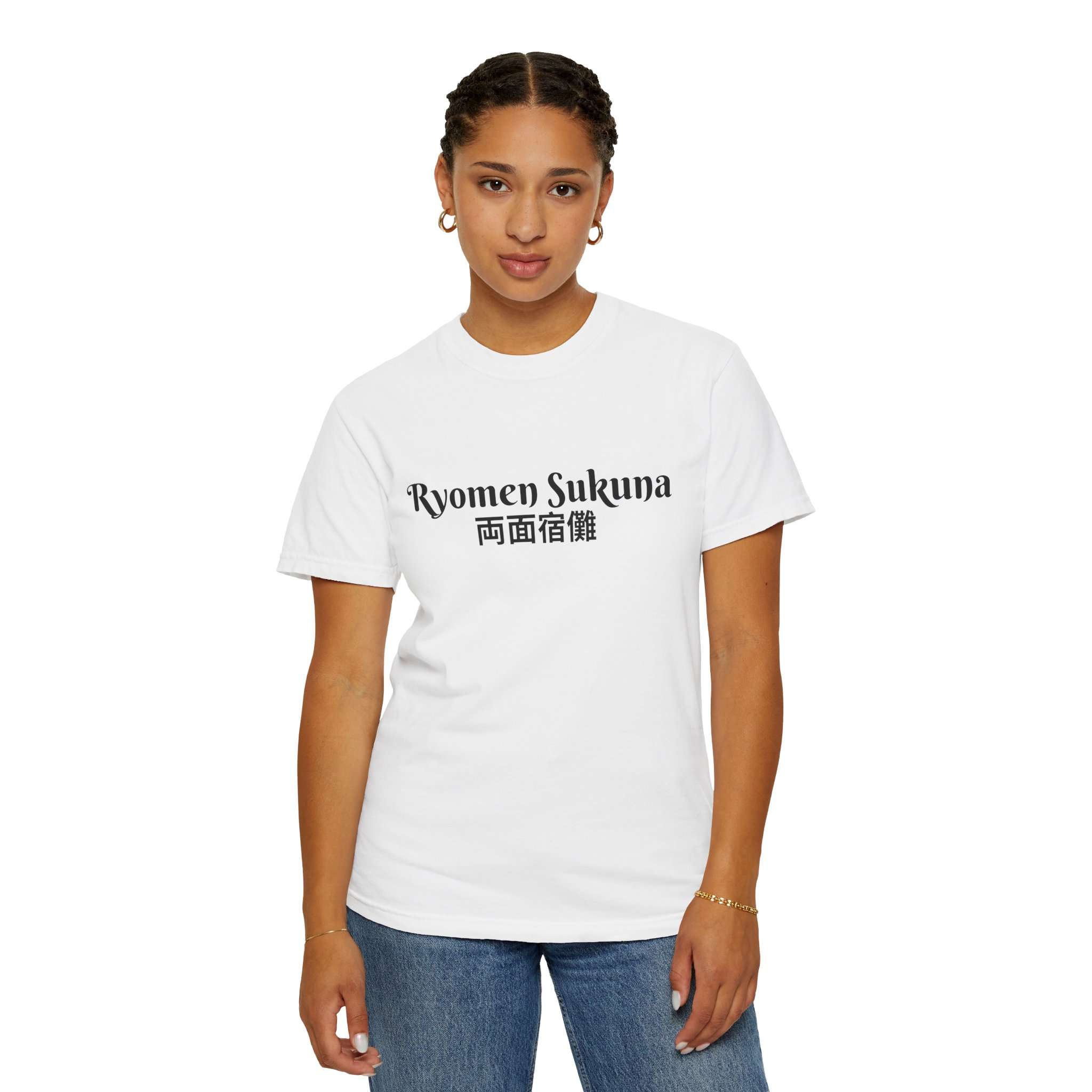 Stylish Ryomen Sukuna Character Unisex Garment-Dyed T-shirt