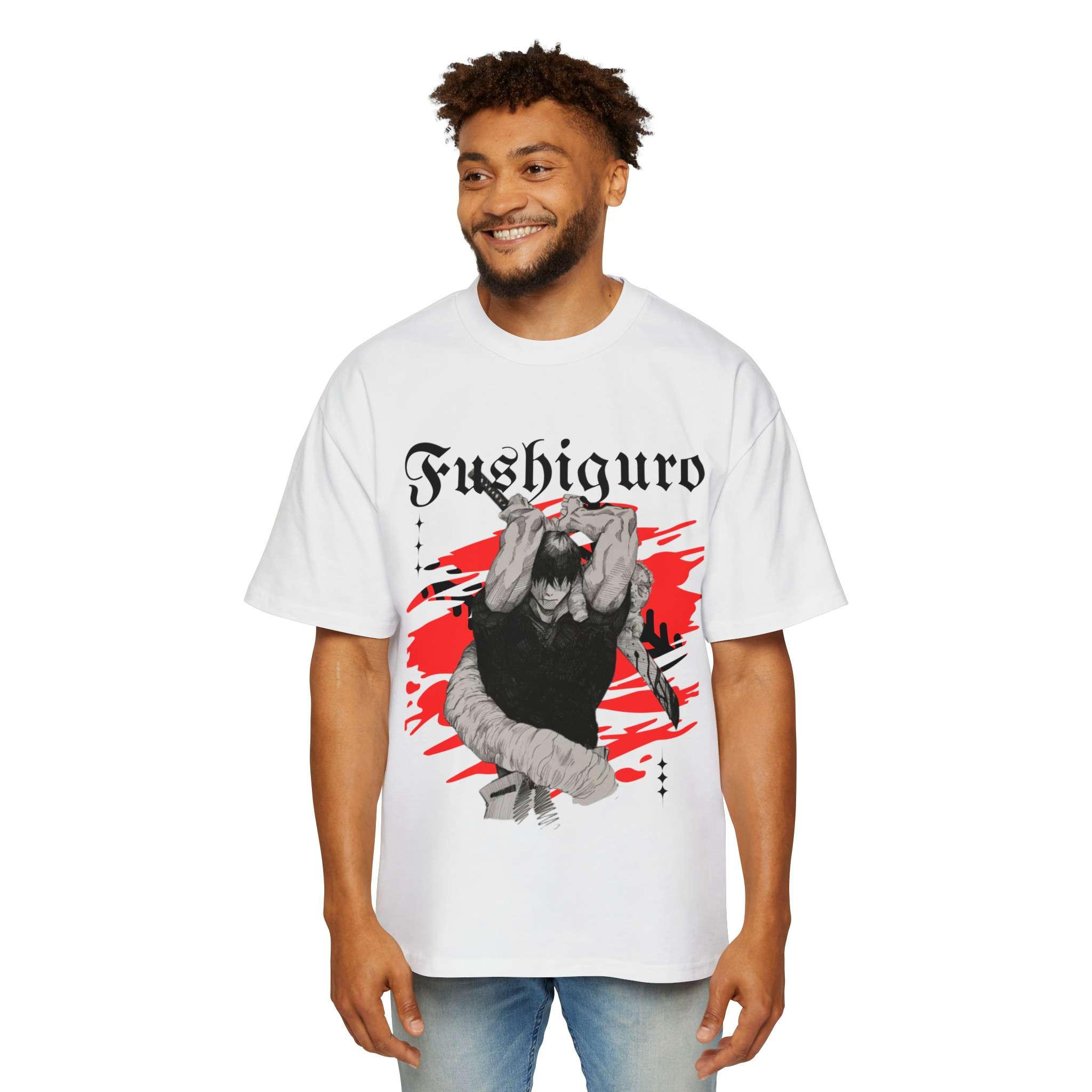 Fushiguro Toji Men’s Heavy Oversized Tee