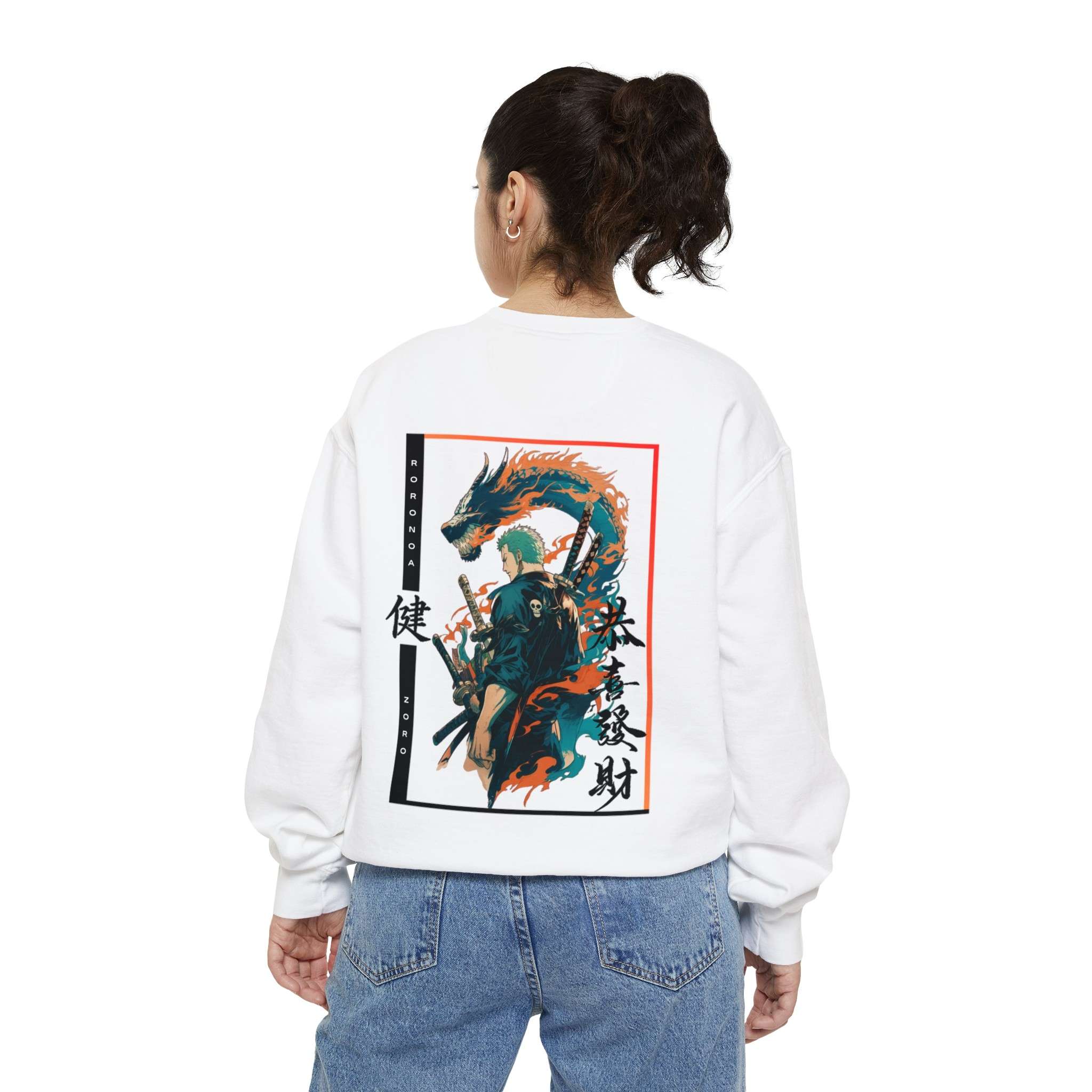 Zoro Unisex Garment-Dyed Sweatshirt