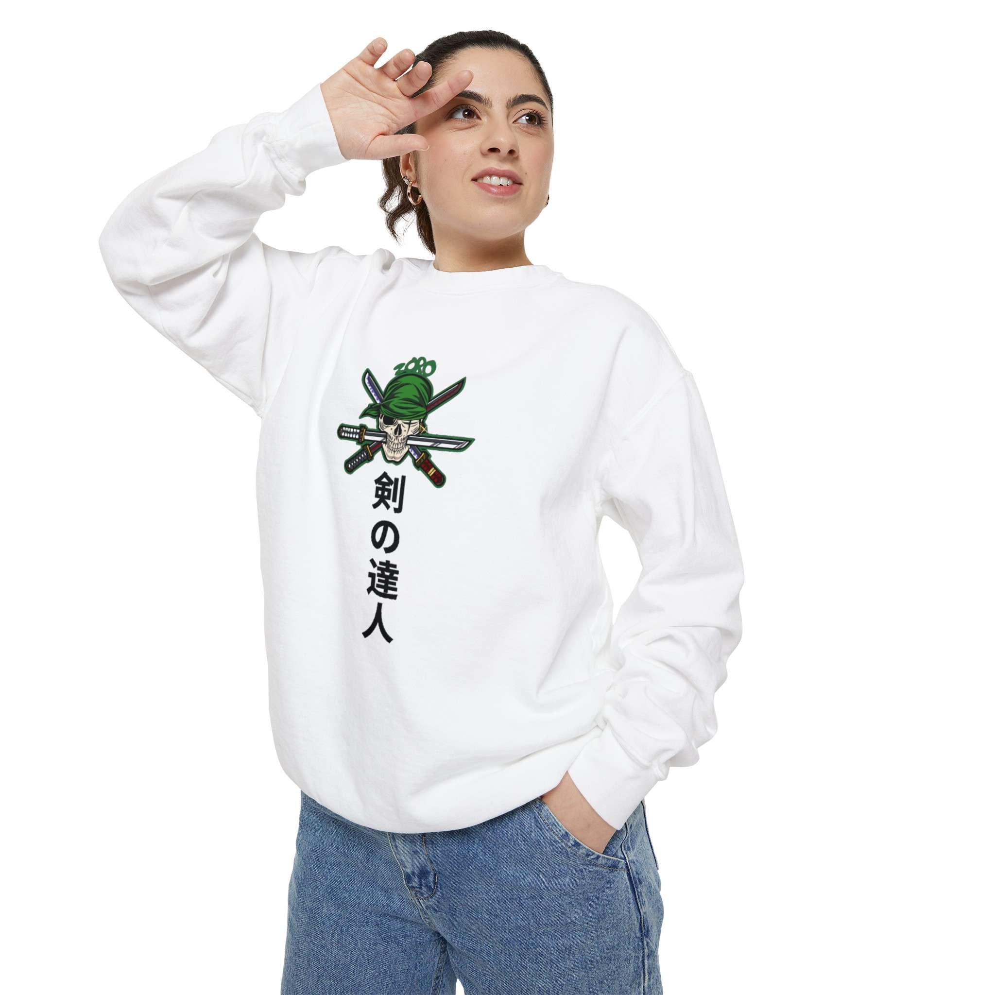 Zoro Unisex Garment-Dyed Sweatshirt