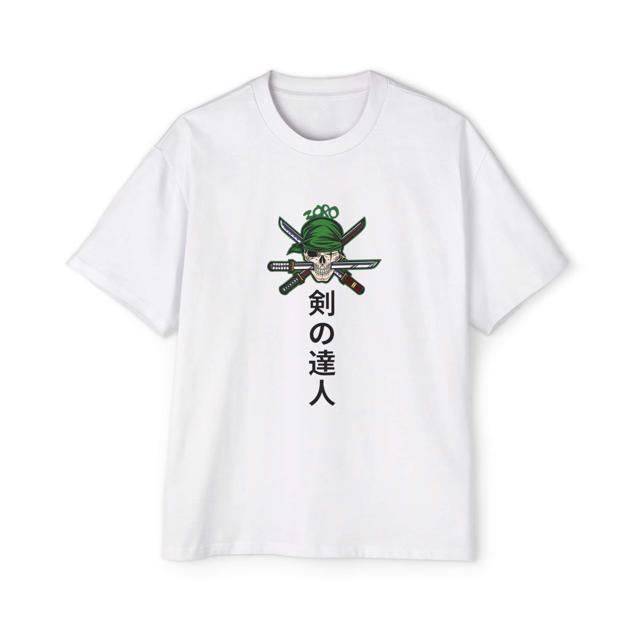 Roronoa Zoro Legendary Artwork Men's Heavy Oversized Tee