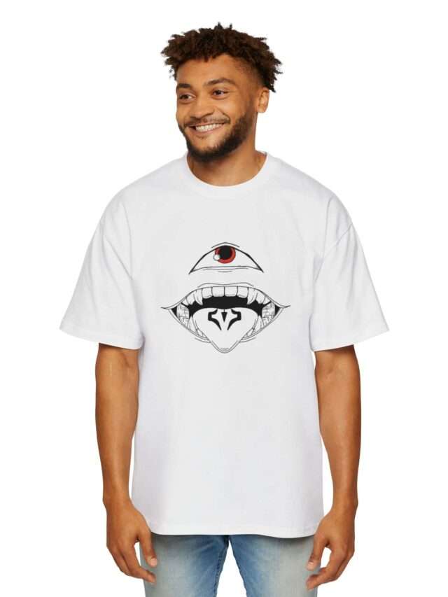 Read more about the article Stylish Sukuna Tongue & Eyes Men’s Heavy Oversized Tee